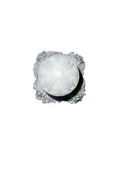 Parian Square Decanter – Four Vignettes, with Grapes