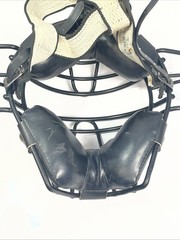 Vintage Unknown Brand Baseball Catcher’s Mask Black Cage Wall Art Mancave Decor