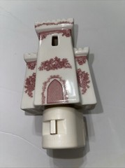 Johnson Brothers Old Britain Castle Pink Night Light Switch Sticks But Works