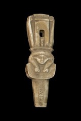 Authentic Ancient Egyptian Antique Egyptian Stone Sistrum Goddess Hathor Rare BC