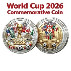 2026 World Cup Memorial Challenge Coin World Cup 2026 Commemorative Coin