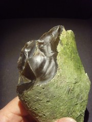Lower Paleolithic – Large Acheulean oblique scraper. c.450,000 BP.