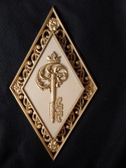 Vintage Dart Ind 1960’s Hollywood Regency Diamond Gold Wall Art Decor #4271