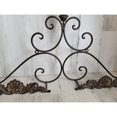 Large metal wall painting hanging display unique vintage home decor