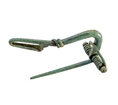 Authentic Roman Bronze Fibula – Ancient Brooch from the Roman Empire