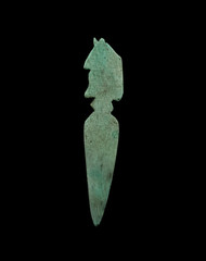 Authentic Ancient Egyptian Antiques Rare Fish Stone Amulet Pendant Figure BC