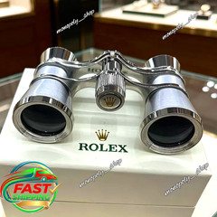 Rolex VIP Opera Binoculars Silver Display Luxury Collectible Rare Gift