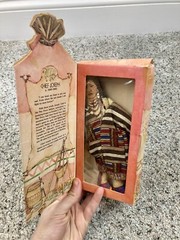 1979 Hallmark Soft Fabric Collectible Doll Set/4 Oakley Carver Earhart Chief