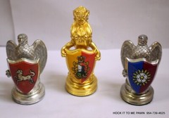 Pick 1 (One) Piece of Franklin Mint Royal Houses of Britain Heraldic Chess Set