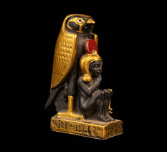 Authentic Ancient Egyptian Antique Rare God Horus Statue Figurine Egyptian BC