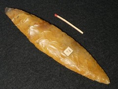 ACE! COLLECTION PSP! FLINT DAGGER 165mm! LIGHTER! DANISH STONE AGE NEOLITHIC
