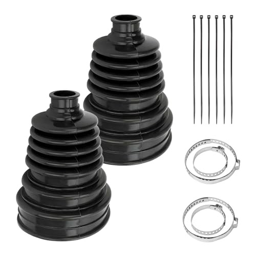CV Joint Boot Kit, Flexible Silicone Constant Velocity Joint Boot with 2 2 PCS