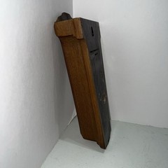 Vintage Homco Wall Vase Faux Wood Made In USA 80’s