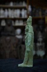 Authentic Bronze statue Ancient Egyptian Antiquities king Ramses Egypt 1213 BC