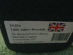 David Winter Enesco Little John’s Riverloft Mint in box. D1254