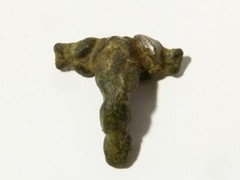 Iron Age – Roman BROOCH Part Silver Metal Detector Find – Ex Martins Lot #CM80