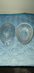 Vintage 1977 Avon Mothers Day Clear Crystal Egg Trinket Box Home Decor