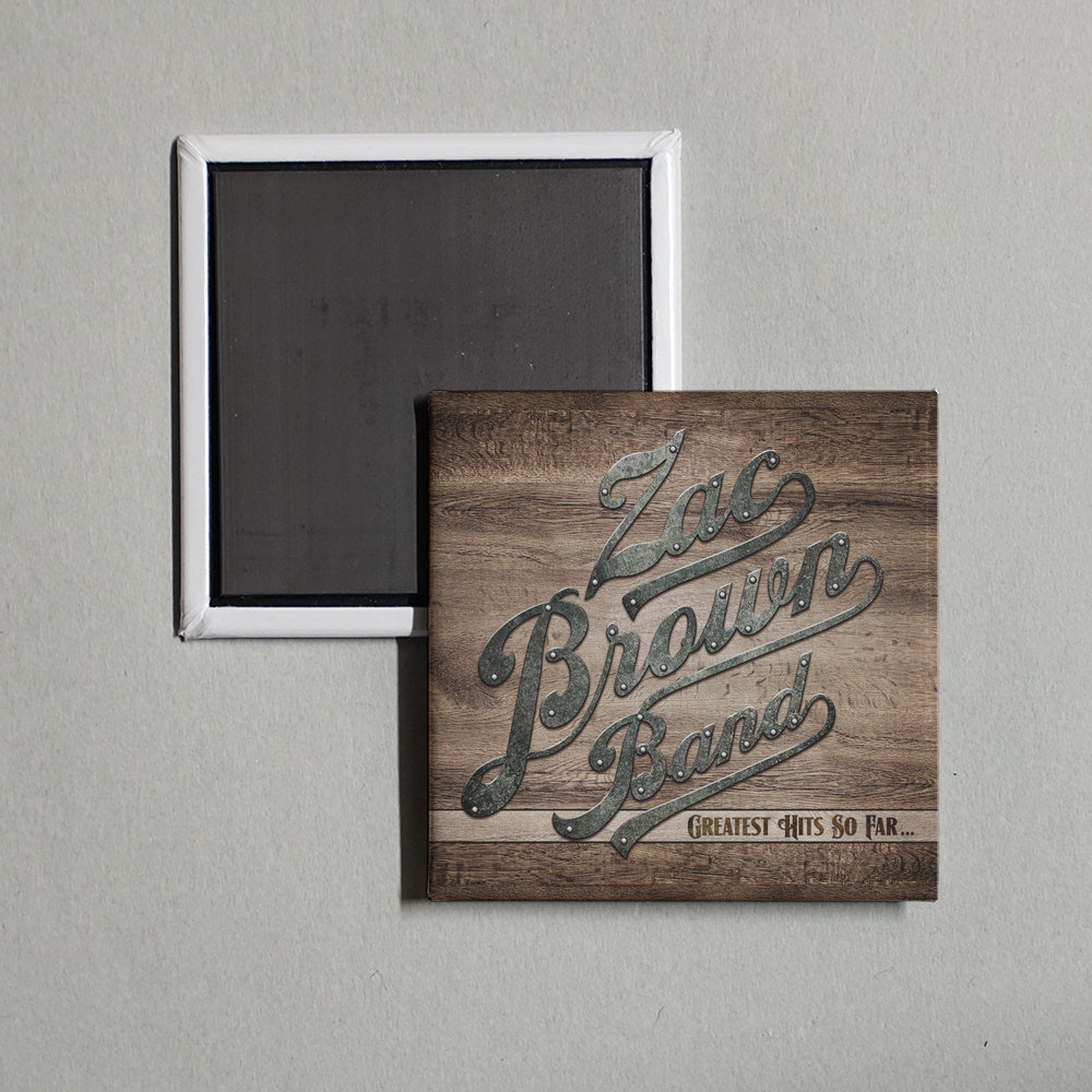 Zac Brown Band – Greatest Hits So Far… Album Cover Locker Fridge Magnet