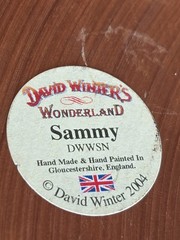 Harmony Kingdom David Winter’s Wonderland Sammy Snail Figurine #DWWSH (339ME)
