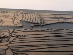 Medieval Tomb Brass Rubbing Jay Peryent & Wife Digswell, Hertfordshire,England