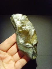 Lower Paleolithic – Fine Acheulean elongated scraper. c.450,000 BP.