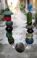 Ancient mix glass beads From Afghanistan.