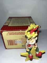 Enesco North Pole Ornament Wee Tree Trimmers 1991 Sparkles In Original Packaging