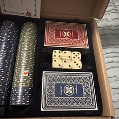Longaberger Dealer’s Choice Basket Accessory Game Piece Set – NIB