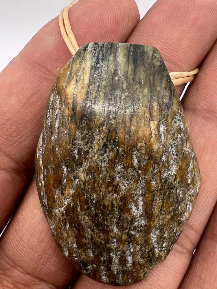 Ancient Old Bactrian Antiquity Old Indo Greek Bactria Jasper Stone Amulet Bead