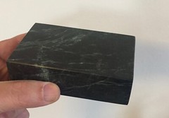 Green Marble Stone Rectangular Display Stand or Base Paperweight