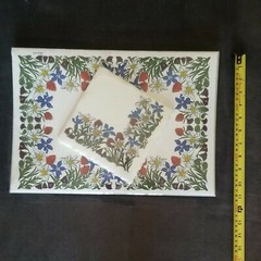Rare Swiss WIDA Paper Vintage Serviettes & Swiss Placemats 25 Floral 2 Packs