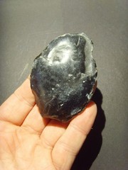 Lower Paleolithic – Fine Acheulean retouched ovate scraper. c.450,000 BP.