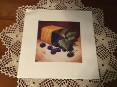 Longaberger Richard Cowdrey Exclusive Fruit Prints – Set of 3 – Unframed