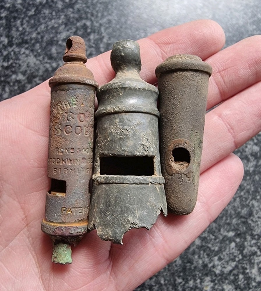 Metal Detecting Finds Whistles Antique / Post Medieval