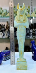Rare Large Anubis Ancient Egyptian Statue Made in Egypt