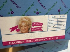 Madame Alexander Ireland 551 Doll 8” Vintage International Series w/ Box 13
