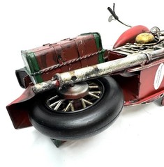 Folk Art Motorcycle Sculpture