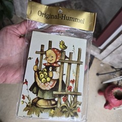 2 Vintage Original HUMMEL Printed Plaques Hanging Unopened Original Packaging