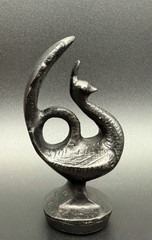 Cast Metal Burmese Style Peacock Trinket Figurine Decoration Weight