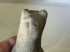 AMAZING PRE-COLUMBIAN LLAMA EFFIGY PESTLE GRINDING STONE FROM PERU MOTLEY COA