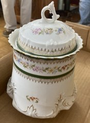 Carl Tielsch (C.T.) Altwasser porcelain from Silesia, Germany. Condensed milk