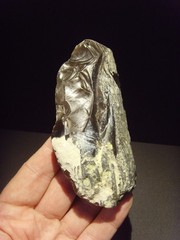 Lower Paleolithic – Superb Acheulean side scraper. c.450,000 BP.