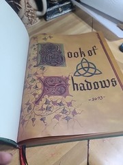 Mystical Items For Sell! 12 Total Includes Leather Spell Book, Statues & More