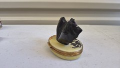 RARE Authentic Limoges Box France Halloween Bat Artoria 116/1000 Box & COA