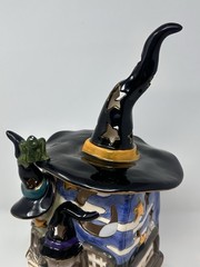 Blue Sky Clayworks Halloween The Witches Shop, Village House, Candle House, NEW