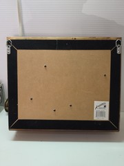 Baseball 3D Shadow Box Miniatures in Resin Wood Frame Sports Wall Hanging