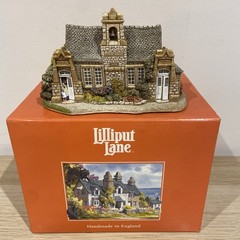 Lilliput Lane Village School English Collection 1991 Includes Box Deeds