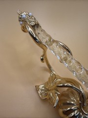 Franklin Mint Cinderella’s Magic Wand 24K Gold Plated Crystal NEW No Box
