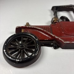 Vintage Sexton Cast Metal Iron RED Automobile Wall Art Decoration Hanging Plaque