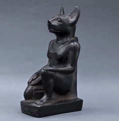 Egyptian Artifacts Rare Authentic Pharaonic Statue Of Egyptian Goddess Bastet BC